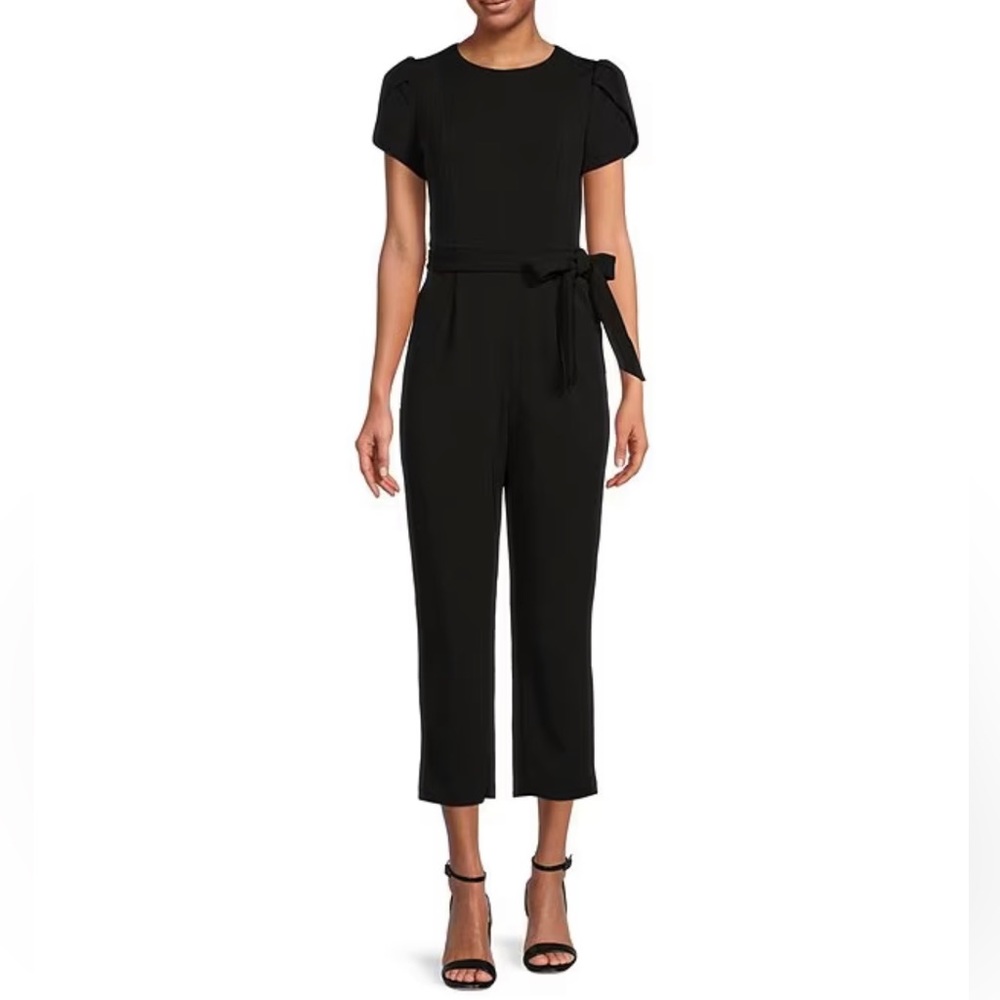 Calvin Klein Short Sleeve Crewneck Jumpsuit